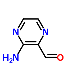 3-Aminopyrazine-2-carbaldehyde Structure