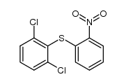 1,3-dichloro-2-(2-nitro-phenylsulfanyl)-benzene结构式