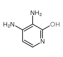 2-羟基-3,4-二氨基吡啶结构式