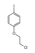 1-(2-chloroethoxy)-4-iodobenzene Structure