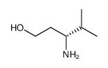 (3R)-3-Amino-4-methyl-1-pentanol Structure