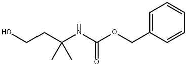 (3-羟基-1,1-二甲基丙基)碳酸苄酯结构式