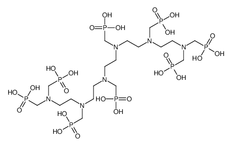 [[3,6,9,12-tetrakis(phosphonomethyl)-3,6,9,12-tetraazatetradecane-1,14-diyl]bis[nitrilobis(methylene)]]tetrakisphosphonic acid结构式