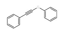 2-phenylethynylsulfanylbenzene结构式