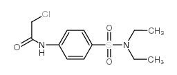 2-氯-N-(4-二乙基磺酰苯基)-乙酰胺结构式