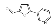 5-(吡啶-3-基)呋喃-2-甲醛结构式