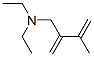 N,N-Diethyl-3-methyl-2-methylene-3-buten-1-amine structure
