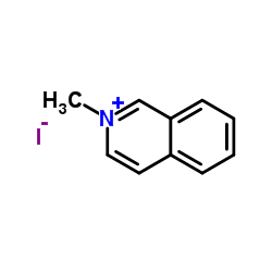 2-Methylisoquinolinium iodide结构式