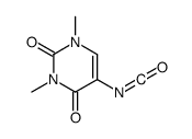 5-isocyanato-1,3-dimethylpyrimidine-2,4-dione Structure