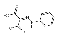 2-(2-PHENYLHYDRAZONO)MALONIC ACID Structure