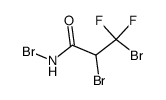 2,3-dibromo-3,3-difluoro-propionic acid bromoamide结构式