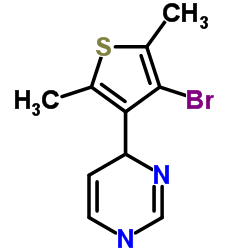 4-(4-Bromo-2,5-dimethyl-3-thienyl)-1,4-dihydropyrimidine结构式