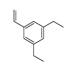 1-ethenyl-3,5-diethylbenzene Structure