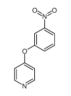 4-(3-nitro-phenoxy)-pyridine Structure