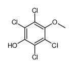 4-Methoxy-2,3,5,6-tetrachlorophenol结构式