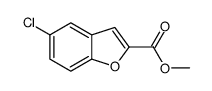 5-氯苯并呋喃-2-羧酸甲酯结构式