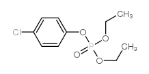 Phosphoric acid (4-chlorophenyl)diethyl ester结构式