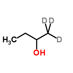 仲丁醇-D3结构式