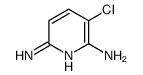 3-氯-2,6-二氨基吡啶结构式