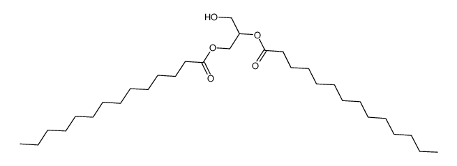 1,2-dimyristoyl-rac-glycerol Structure
