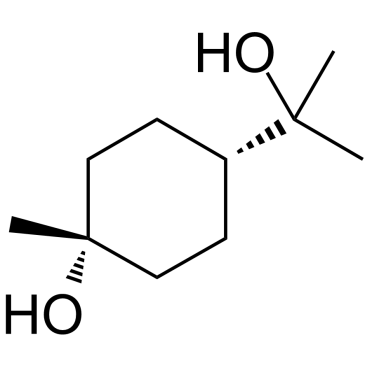 4-p-樟烷-1,8-二醇结构式
