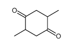2,5-dimethylcyclohexane-1,4-dione结构式