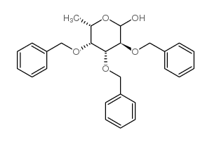 2,3,4-三-O-苄基-L-岩藻吡喃糖结构式
