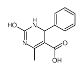 1,2,3,4-四氢-6-甲基-2-氧代-4-苯基-5-嘧啶羧酸结构式