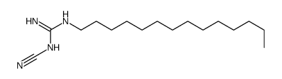 1-cyano-2-tetradecylguanidine结构式