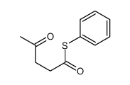 S-phenyl 4-oxopentanethioate结构式