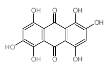 9,10-Anthracenedione,1,2,4,5,6,8-hexahydroxy-结构式