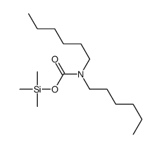 trimethylsilyl N,N-dihexylcarbamate结构式