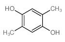 2,5-Dimethylhydroquinone Structure