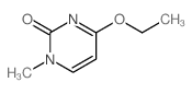 2(1H)-Pyrimidinone, 4-ethoxy-1-methyl-结构式