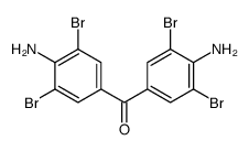 bis(4-amino-3,5-dibromophenyl)methanone结构式