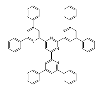 2,4,6-tris(4,6-diphenylpyridin-2-yl)pyrimidine Structure