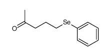 5-phenylseleno-2-pentanone Structure