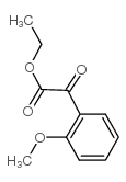 ETHYL 2-METHOXYBENZOYLFORMATE结构式