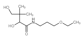 泛酸醇乙基醚结构式