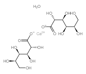 Calcium D-gluconate monohydrate Structure