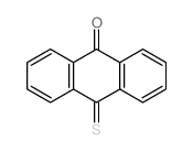 9(10H)-Anthracenone,10-thioxo-结构式