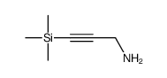 2-Propyn-1-amine, 3-(trimethylsilyl)- Structure