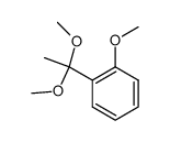 1-(1,1-Dimethoxy-ethyl)-2-Methoxy-benzene结构式