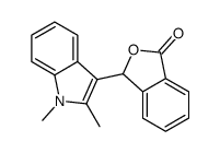 3-(1,2-Dimethyl-1H-indol-3-yl)phthalide结构式