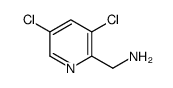 (3,5-二氯吡啶-2-基)甲胺结构式