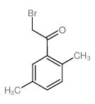 2-Bromo-1-(2,5-dimethylphenyl)ethanone Structure