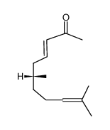 (6R)-(E)-6,10-dimethyl-3,9-undecadien-2-one Structure