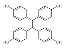 1,1,2,2-四(4-羟基苯基)乙烷结构式