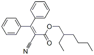 2-ethylhexyl 2-cyano-3,3-diphenyl-prop-2-enoate结构式