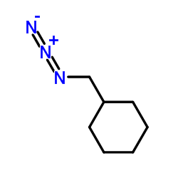 (Azidomethyl)cyclohexane结构式